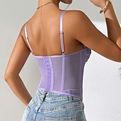 olcso fűző-Retró Középkori Reneszánsz Fűző Prsluk Bustier Jelmez Női Kelta Fantasy Mindszentek napja Farsang Parti Alkalmi / Napi LARP Felnőttek Fűző