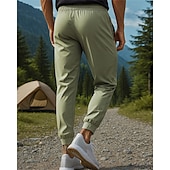 preiswerte Unterteile-Herren Wanderhosen Trainingshose Außen Normale Passform Wasserdicht Winddicht Atmungsaktiv Schnelltrocknend Hosen Elastischer Bund Schwarz Dunkelgrün Camping / Wandern Golfspiel Laufen XS S M L XL