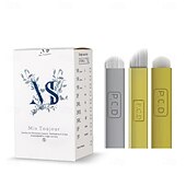 cheap Permanent Makeup Needles &amp; Tips-50pcs/box Hard 12Pin 14U 19U Microblading Needles Tebori Tattoo Blades For Semi Permanent Makeup Eyebrows Micropigmentation