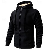 preiswerte Oberteile-Herren Windjacke Wanderjacke Fleecejacke Außen Warm Wanderoutfits Wanderbekleidung Winter Herbst Oberteil Camping / Wandern / Höhlenforschung Laufen Dunkelgrau Schwarz Armeegrün