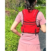 billiga Joggingärmar-Löparväst Vattenpaket Vätskeväst Armwarmers Vattentät Snabb tork Lättvikt Polyester för Maraton Camping Joggning