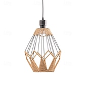 voordelige Eilandlichten-rotan lampenkap geweven hanglampkap geweven verlichting kroonluchter lampenkap plafond hangende lamp armatuur