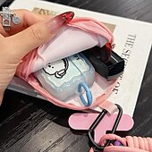 お買い得  携帯電話用ストラップとリストストラップ-ドーパミンカラーマッチングユニセックス携帯電話吊り下げロープ調節可能なクロスボディポータブルペンダント収納バッグ多機能紛失防止吊り下げチェーン