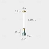 economico Luci Isola cucina-Lampadario semplice nordico a led, lampadario da caffè, negozio di tè al latte, bar, hotel, lampadario singolo, corridoio, personalizzato, corridoio, scale, balcone, lampade a sospensione di lusso.