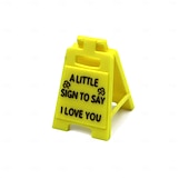 preiswerte Skulpturen-„I love you“-Schild, 3D-gedrucktes Schreibtischdekor, ein kleines Schild mit der Aufschrift „Ich liebe dich“, süßes Mini-Liebesschild als Geschenk zum Jahrestag, Valentinstag, zur Hochzeit oder für