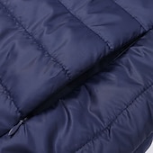 abordables Chaquetas acolchadas-Hombre Chaqueta acolchada Chaqueta de Invierno Al aire libre Templado Trajes de senderismo Ropa de senderismo Invierno Otoño Camiseta Camping / Senderismo / Espeleología Corriendo Negro Gris claro