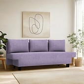 preiswerte Sofabezug-Sofabezug passend für Älvdalen-Sofa, einfarbig, gesteppte Polyester-Schonbezüge