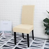 cheap Chair Cover-Waterproof Dining chair Cover For Home Polar Fleece Fabric Chair Cover Stretch Slipcovers Seat Chair Covers