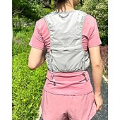 billiga Joggingärmar-Löparväst Vattenpaket Vätskeväst Armwarmers Vattentät Snabb tork Lättvikt Polyester för Maraton Camping Joggning