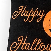 levne Halloweenové závěsné a stolní dekorace-Halloweenské koledovací tašky pro děti, netkané tašky na bonbóny s uchy, opakovaně použitelné dárkové tašky na halloweenské dárky a rekvizity.