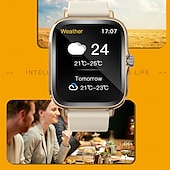 Χαμηλού Κόστους Smartwatch-Έξυπνο ρολόι h13 1,85 ιντσών, έξυπνο ρολόι καρδιακών παλμών και αρτηριακής πίεσης, χαμηλής κατανάλωσης ενέργειας, έξυπνο ρολόι μέτρησης βημάτων για αθλητικές κλήσεις