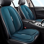 economico Coprisedili per auto-Cuscino universale per sedile auto quadrato, cuscino per schienale, cuscino per sedile auto per quattro stagioni, comodo, antistress, morbido e traspirante, cuscino universale per sedile auto, facile