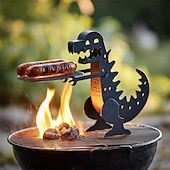 cheap Grills &amp; Outdoor Cooking-Funny Monster Grill, Monster Hotdog Roaster, Stainless Steel BBQ Skewer Set,Outdoor Cooking Camping Multifunctional Tool Parties