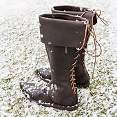 levne obuv-gotický Středověké Renesanční Boty Kozačky Ke kolenům Pirát Viking Křižák Pánské Keltské Pirát předvečer Všech svatých Plesová maškaráda Párty a večer LARP Ren Faire Dospělé Boty Celý rok