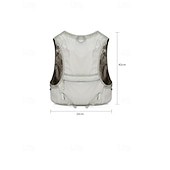 billiga Joggingärmar-Löparväst Vattenpaket Vätskeväst Armwarmers Vattentät Snabb tork Lättvikt Polyester för Maraton Camping Joggning