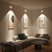 abordables 123496-Lampe murale moderne à intensité variable, rechargeable par USB, luminaire décoratif pour salon, chambre à coucher, simple et sans câblage