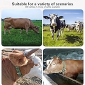 economico Supporto e Cura degli Animali-cavezza per bestiame in tela resistente, collare per collo di mucca rinforzato a quattro strati, collare in tela resistente con corda e bullone per mucche, pecore, cani e cavalli