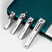 abordables Baignade et soins personnels-Ensemble de ciseaux à ongles 15 pièces Kit de coupe-ongles professionnel Ensemble de manucure avec étui en cuir portable, kit de toilettage de manucure et de pédicure en acier inoxydable Ensemble de