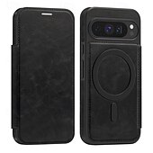 economico Altre cover per cellulari-telefono Custodia Per Google Pixel 9 Pro Pixel 9 Pro XL Pixel 8 Pro Pixel 8 Pixel 9 Pixel 9a Custodia ad adsorbimento magnetico Custodia a Flip Supporta la Ricarica Wireless Slot per Carte Resistente