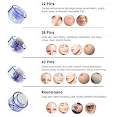 cheap Skin Care Tools-Wireless Dr Pen Ultima A6 Electric Derma Stamp Rechargeble Dermapen Microneedling For Skin Care Semi Permanent Tattoo Salon Beauty Device