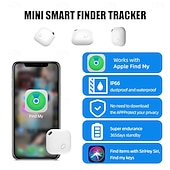 cheap Security Sensors &amp; Alarms-Smart GPS Tracker Item Locator Works with Find My APP Anti Lose Device Alarm Tag Kids Pet Luggage Key Finder