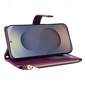 Недорогие Чехлы для Samsung-чехол для телефона samsung galaxy s24 s23 s22 s21 ultra plus a55 a35 a25 a15 5g a54 a34 a14 a73 a53 a33 a23 a13 a72 a52 a42 a32 a22 a12 a02 чехол-кошелек с подставкой-держателем на молнии защитный