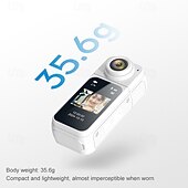 cheap Camera &amp; Photo-1080P HD Mini Pocket Action Camera Wifi 180 Rotatable Lens Portable Outdoor Sports Action Cam with 1.47 IPS Screen Magnetic TF