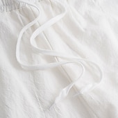 tanie Klasyczny-Męskie Uprawiający jogging Lniane spodnie Spodnie Letnie spodnie Luźne spodnie Ściągana na sznurek Elastyczny pas Opakowanie zbiorcze Równina Komfort Oddychający Pełna długość Na zewnątrz Codzienny