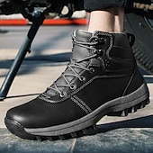 tanie Buty trekingowe-brązowe buty motocyklowe dla mężczyzn z podparciem kostki i wytrzymałą podeszwą, wytrzymały design na zewnątrz dla motocyklistów, na weekendowe wycieczki i eksplorację miejską