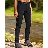 voordelige Bodems-Dames Wandelbroek wandelbroek Buiten Normale pasvorm waterdicht Sneldrogend Lichtgewicht Ademend Broeken / Regenbroek / Overbroek Zak Zwart Paars Kamperen&amp;Wandelen Golf Hardlopen S M L XL