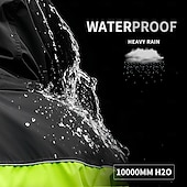 abordables Chaquetas y chalecos para hombre-Impermeable para motocicleta Wosawe, modelos para hombre y mujer, resistente al viento, para pesca al aire libre, senderismo, abrigo, práctico almacenamiento, cortavientos ME224
