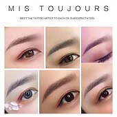 cheap Permanent Makeup Needles &amp; Tips-50pcs/box Hard 12Pin 14U 19U Microblading Needles Tebori Tattoo Blades For Semi Permanent Makeup Eyebrows Micropigmentation