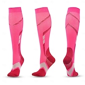 cheap Personal Care &amp; Health-3 Pairs Compression Socks, Multi-Color Outdoor Running High Tube Pressure Socks, Athletic Performance Socks for Cross-Border Sale
