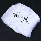 cheap Outdoor Decor-Halloween Spider Webs 1200 Sqft with 30 Fake Spiders Colorful Halloween Party Indoor and Outdoor Decorations Colored Stretch Cobwebs for Halloween Party Decorations Bar House