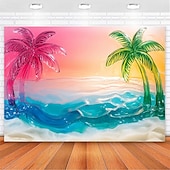 Strand Palme hängende Wandteppich Wandkunst große Wandteppich Mural Dekor Fotohintergrund Decke Vorhang Wohnraum Schlafzimmer Dekoration preiswerte Landschaftsteppich-Strand Palme hängende Wandteppich Wandkunst große Wandteppich Mural Dekor Fotohintergrund Decke Vorhang Wohnraum Schlafzimmer Dekoration