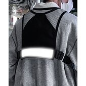billiga Joggingärmar-Löparväst Vattenpaket Vätskeväst Armwarmers Reflekterande Vattentät Snabb tork Polyester för Maraton Camping Joggning
