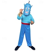 levne Chlapecké kostýmy-Aladdin Pohádka Džin Úbory Kostým Postavy z pohádek cosplay Filmové kostýmy for Chlapecké Dětské předvečer Všech svatých Výkon Vzdělávací převlékání Oblékání na školní akci
