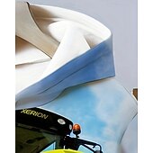 billiga Pojkens 3D Vision &amp; Geometri-Pojkar 3D Grafisk Bilar Huvtröja &amp; träningsbyxor Set Sportdräkt Träningsoveraller Långärmad Vår Höst Dagligen Grundläggande Ledigt Barn 4-12 år Huva Utomhus Semester Sport Skräddarsydd passform