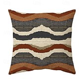 cheap Vintage Style-Geometric Western Vintage Decorative Toss Pillows Cover 1PC Soft Square Couch Cushion Case Pillowcase for Bedroom Livingroom Sofa Chair