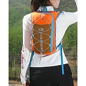 cheap Running Vest-Running Vest Water Pack Hydration Vest Sun Sleeves Reflective Waterproof Quick Dry Polyester for Marathon Hiking Jogging
