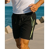 Недорогие Беговые шорты-Муж. Шорты для бега спортивные штаны Эластичный пояс Шорты Повседневные Для занятий спортом Лето Быстровысыхающий Легкость Эластичный Дышащий Теннис Гольф Бег Стандартный Спортивная одежда