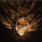 economico Luci paesaggistiche-1 pz luce solare da giardino luce decorativa per esterni luce luna fata angelo luce da prato luce calda impermeabile luce a led per villa cortile canale prato terrazza decorazione da giardino