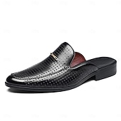 billige Tresko til herrer-gule perforerte slip-on loafers for menn – dristig farge med pustende design, lette og stilige for sommerutflukter, bilkjøring og uformelle kontorantrekk