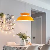 levne Ostrovní světla-Domácí hliníkový lustr v americkém stylu, barevná závěsná lampa s jednou hlavou v moderních barvách, minimalistické severské svítidlo do kuchyně, ložnice, jídelny, restaurace