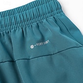 رخيصةأون شورت جري-رجالي شورت للجري جيب حزام مطاط قيعان الجمنازيوم ملابس الرياضة اكتشف - حل الصيف سريع جاف متنفس ركض يوغا عادي ملابس رياضية ألبسة رياضية لون سادة أزرق أحمر أخضر