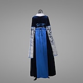 cheap Dresses-Medieval Renaissance Dress Viking Celtic Knight Women&#039;s Viking Royal Halloween Carnival Masquerade Performance LARP Ren Faire Adults&#039; Dress