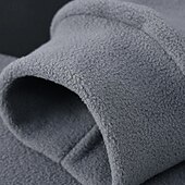 baratos camisolas de lã-Homens Moletom com zíper Moletom Zip Moletom de lã Tático Preto Verde Tropa Cinzento Colarinho Clerical Tecido Zip Up Bolso frontal Desportos e Ar livre Casual Diário Roupa de rua Legal Roupa de