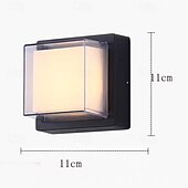 economico applique da esterno-Lampada da parete a LED impermeabile per esterni in lega di alluminio e vari stili di lampada da parete moderna per cortili di ville