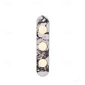 billige Vegglamper for innendørsbruk-Innendørs vegglampe LED 5w Liner-design Marmor Stue Soverom Metall Vegglamper Vegglamper til Soverom Bad