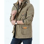 Недорогие Водонепроницаемые куртки-Муж. Куртка для активного отдыха Куртка для туризма и прогулок На открытом воздухе С защитой от ветра Быстровысыхающий Легкость Походная одежда Походная одежда Зима Осень Жакет